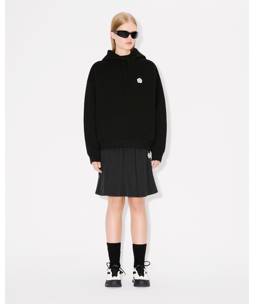 KENZO（ケンゾー）の「'Boke Flower 2.0' エンブロイダリー オーバーサイズ フーディー（スウェット・レディース・ブラック系その他5・SMALL/MEDIUM/X-SMALL）」の4枚目の写真