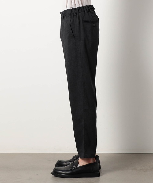 Grand PARK（グランドパーク）の「リネンライクポリエステルテーパードパンツ（その他パンツ・メンズ・チャコールグレー/ネイビー・MEDIUM/LARGE/X-LARGE/SMALL）」の13枚目の写真