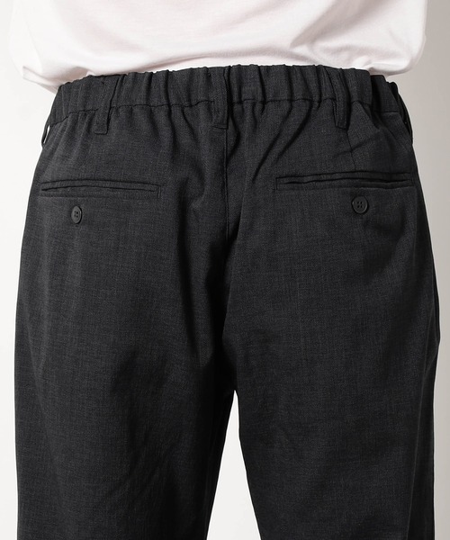 Grand PARK（グランドパーク）の「リネンライクポリエステルテーパードパンツ（その他パンツ・メンズ・チャコールグレー/ネイビー・MEDIUM/LARGE/X-LARGE/SMALL）」の15枚目の写真