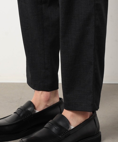 Grand PARK（グランドパーク）の「リネンライクポリエステルテーパードパンツ（その他パンツ・メンズ・チャコールグレー/ネイビー・MEDIUM/LARGE/X-LARGE/SMALL）」の17枚目の写真