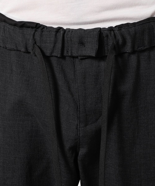 Grand PARK（グランドパーク）の「リネンライクポリエステルテーパードパンツ（その他パンツ・メンズ・チャコールグレー/ネイビー・MEDIUM/LARGE/X-LARGE/SMALL）」の18枚目の写真