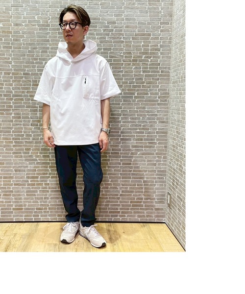 Grand PARK（グランドパーク）の「リネンライクポリエステルテーパードパンツ（その他パンツ・メンズ・チャコールグレー/ネイビー・MEDIUM/LARGE/X-LARGE/SMALL）」の5枚目の写真