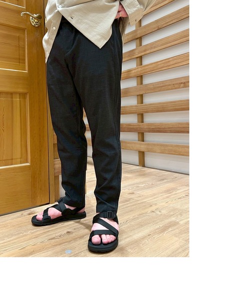 Grand PARK（グランドパーク）の「リネンライクポリエステルテーパードパンツ（その他パンツ・メンズ・チャコールグレー/ネイビー・MEDIUM/LARGE/X-LARGE/SMALL）」の7枚目の写真