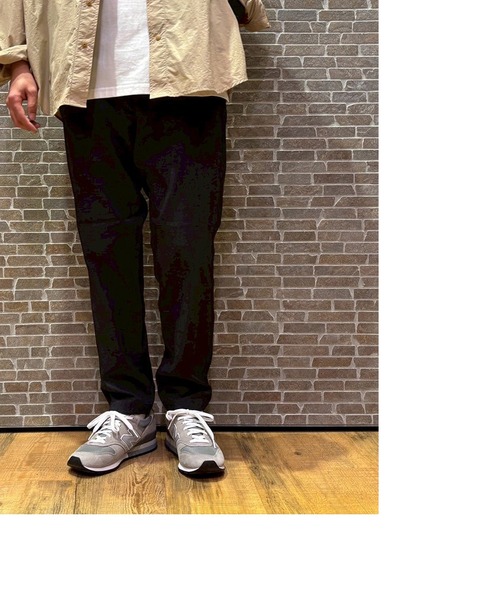 Grand PARK（グランドパーク）の「リネンライクポリエステルテーパードパンツ（その他パンツ・メンズ・チャコールグレー/ネイビー・MEDIUM/LARGE/X-LARGE/SMALL）」の9枚目の写真