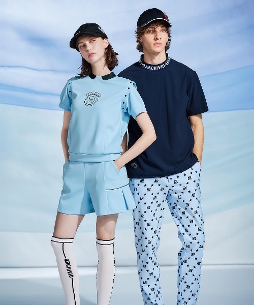 archivio(アルチビオ)の「<MENS>総ロゴ柄パンツ(その他パンツ・メンズ・ブルー/ライトグレー/ホワイト・S/M/L/LL)」の18枚目の写真