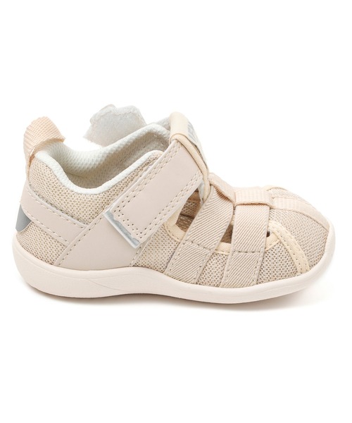 IFME（イフミー）の「BABY｜ifme nature ダブルベルトほうき星ウォーターシューズ（サンダル・キッズ・グレー/ベージュ・12.0cm/12.5cm/13.0cm/13.5cm/14.0cm/14.5cm/15.0cm）」の6枚目の写真