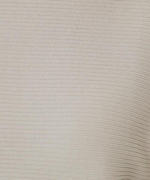 index（インデックス）の「◆《5color》ドルマンリブニット【洗濯機洗い可／抗ピル】（ニット/セーター・レディース・チャコールグレー/ナチュラル/ホワイト系8/サックスブルー系5/オレンジ系4・40/38/42/36）」の21枚目の写真
