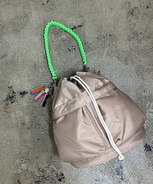 【cheek / チーク】kinchaku code 2 way tote / 巾着 トート