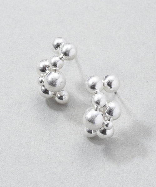 GOLDY(ゴールディ)の「【GOLDY】メタルビジューピアス / 1250304※(ピアス(両耳用)・レディース・シルバー系その他/ゴールド/シルバー/ゴールド系その他2・FREE)」の6枚目の写真