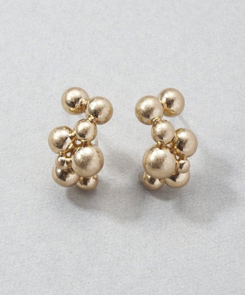 GOLDY(ゴールディ)の「【GOLDY】メタルビジューピアス / 1250304※(ピアス(両耳用)・レディース・シルバー系その他/ゴールド/シルバー/ゴールド系その他2・FREE)」の8枚目の写真
