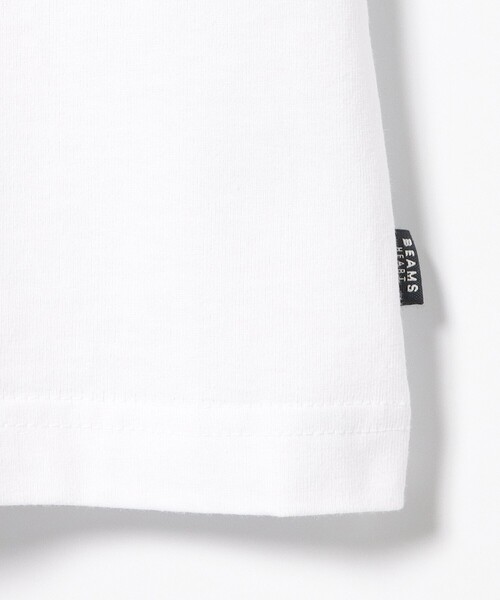 BEAMS HEART(ビームスハート)の「【ユニセックス】B-HEARTロゴ バックプリント Tシャツ(Tシャツ/カットソー・メンズ・ホワイト/ホワイト系その他2・S/M/L/XL)」の8枚目の写真