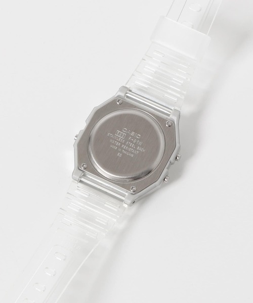 CASIO(カシオ)の「CASIO F-91WS-7JH(アナログ腕時計・メンズ・クリア・FREE)」の5枚目の写真