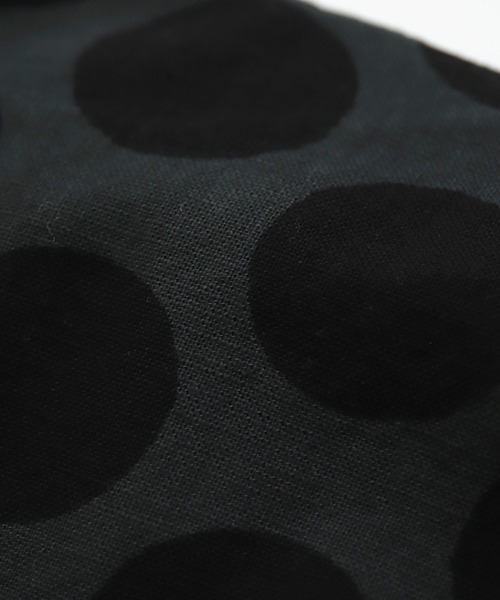 Brocante（ブロカント）の「[Brocante / ブロカント] 水玉キャンバス グランシャツ（シャツ/ブラウス・レディース・ネイビー系/ブラック系その他・2）」の8枚目の写真