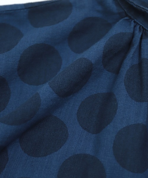 Brocante（ブロカント）の「[Brocante / ブロカント] 水玉キャンバス グランシャツ（シャツ/ブラウス・レディース・ネイビー系/ブラック系その他・2）」の14枚目の写真