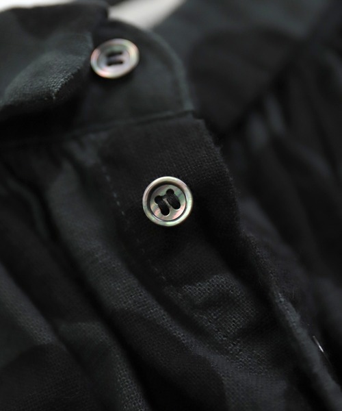 Brocante（ブロカント）の「[Brocante / ブロカント] 水玉キャンバス グランシャツ（シャツ/ブラウス・レディース・ネイビー系/ブラック系その他・2）」の21枚目の写真