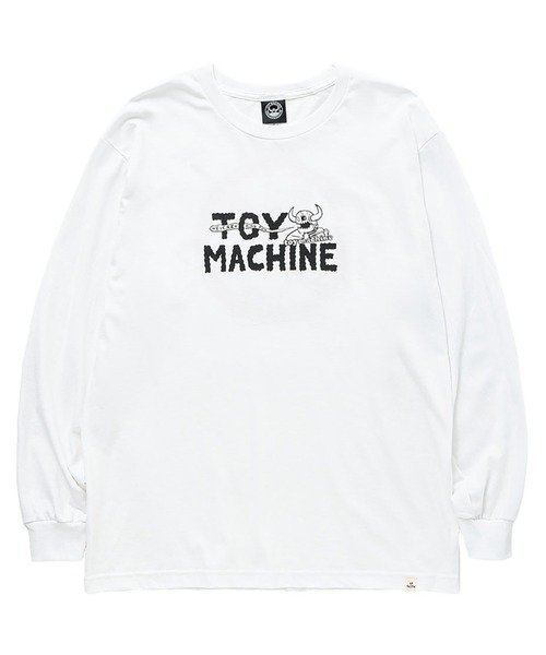 TOY MACHINE(トイ マシーン)の「TM NO SCOOTER LONG TEE(Tシャツ/カットソー・メンズ・ホワイト/ネイビー・XL/L/M)」の3枚目の写真