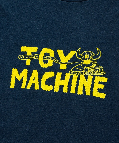 TOY MACHINE(トイ マシーン)の「TM NO SCOOTER LONG TEE(Tシャツ/カットソー・メンズ・ホワイト/ネイビー・XL/L/M)」の10枚目の写真