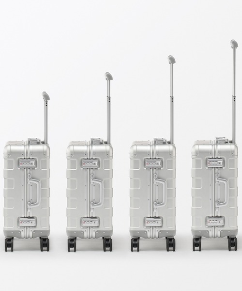 MUJI Labo（ムジラボ）の「〔MUJI Labo〕アルミハードキャリーケース３４リットル（スーツケース/キャリーバッグ・メンズ・シルバー・FREE）」の7枚目の写真