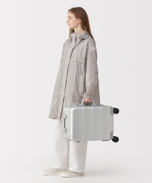 【おしゃぽん】 MUJI 無印良品　アルミハードキャリー 34L MUJI Labo〕アルミハードキャリーケース34リットル（スーツ