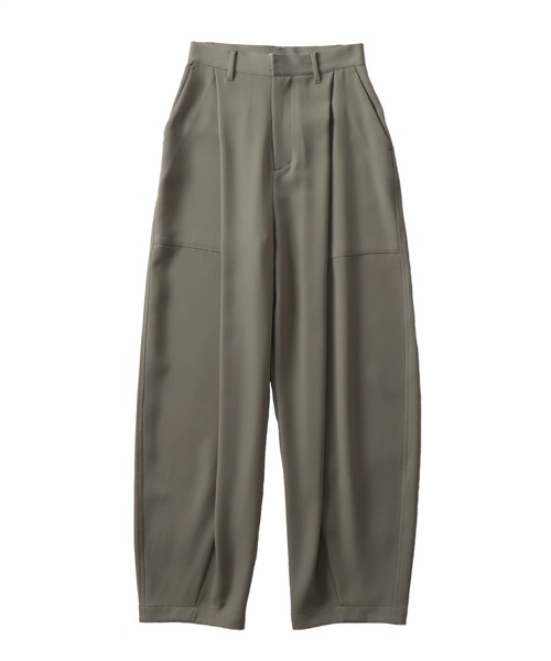セール】big tuck curve pants(ビッグタックカーブパンツ)（その他