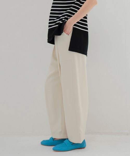 セール】big tuck curve pants(ビッグタックカーブパンツ)（その他