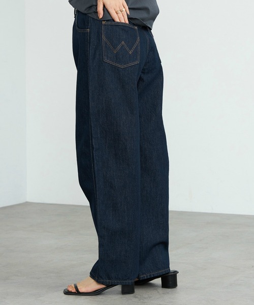 Wrangler（ラングラー）の「WRANGLER/ラングラー【US ORIGINAL】バレルジーンズ インディゴブルー（デニムパンツ・レディース・インディゴブルー・SMALL/MEDIUM/X-SMALL）」の17枚目の写真