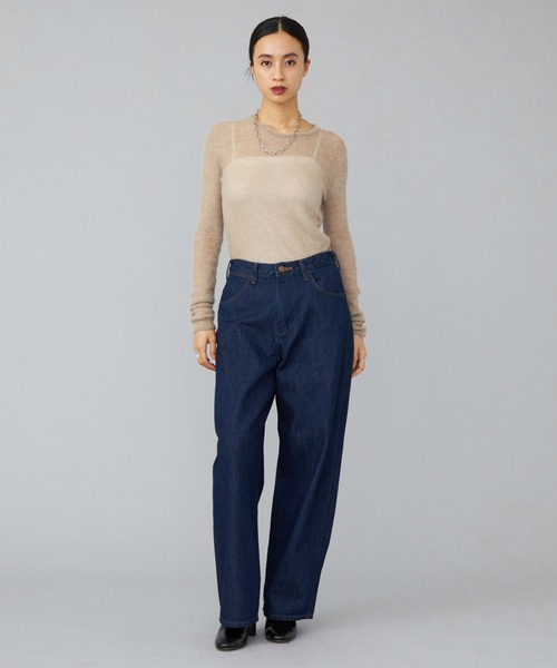 Wrangler（ラングラー）の「WRANGLER/ラングラー【US ORIGINAL】バレルジーンズ インディゴブルー（デニムパンツ・レディース・インディゴブルー・SMALL/MEDIUM/X-SMALL）」の4枚目の写真