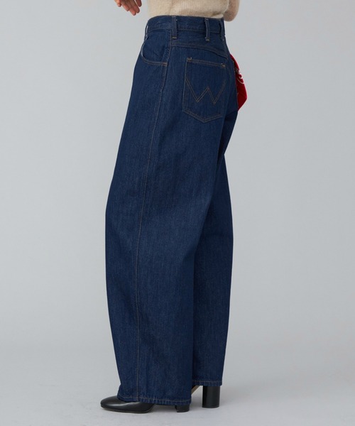 Wrangler（ラングラー）の「WRANGLER/ラングラー【US ORIGINAL】バレルジーンズ インディゴブルー（デニムパンツ・レディース・インディゴブルー・SMALL/MEDIUM/X-SMALL）」の6枚目の写真