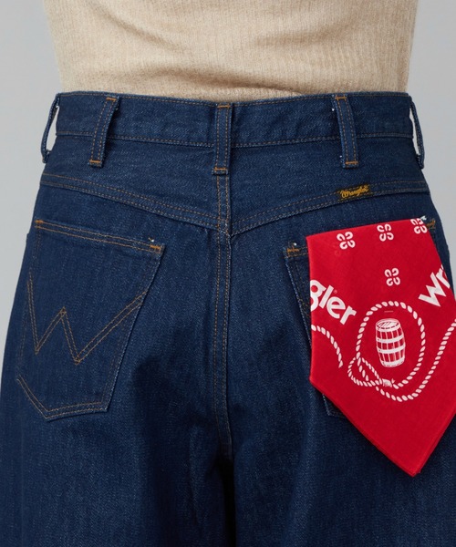 Wrangler（ラングラー）の「WRANGLER/ラングラー【US ORIGINAL】バレルジーンズ インディゴブルー（デニムパンツ・レディース・インディゴブルー・SMALL/MEDIUM/X-SMALL）」の10枚目の写真