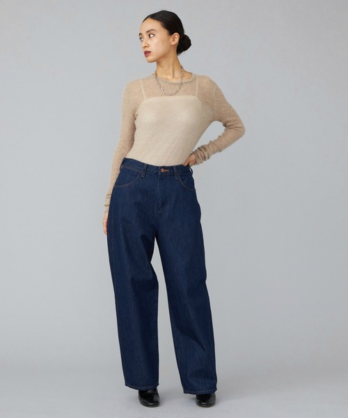 Wrangler（ラングラー）の「WRANGLER/ラングラー【US ORIGINAL】バレルジーンズ インディゴブルー（デニムパンツ・レディース・インディゴブルー・SMALL/MEDIUM/X-SMALL）」の13枚目の写真