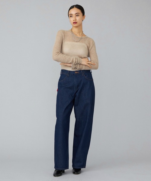 Wrangler（ラングラー）の「WRANGLER/ラングラー【US ORIGINAL】バレルジーンズ インディゴブルー（デニムパンツ・レディース・インディゴブルー・SMALL/MEDIUM/X-SMALL）」の14枚目の写真