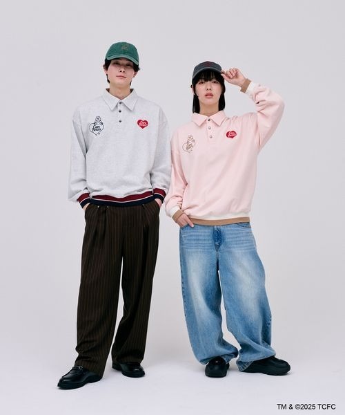 セール】【ケアベア×PBLIM】ハイショクポロスウェット（スウェット