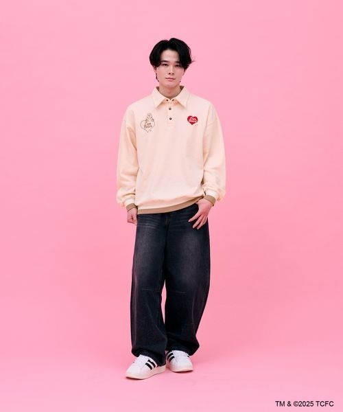 セール】【ケアベア×PBLIM】ハイショクポロスウェット（スウェット