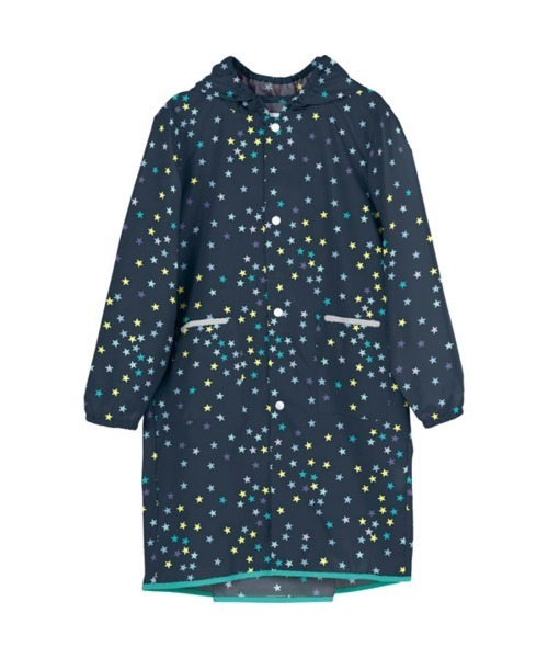 Wpc.（ダブリュピーシー）の「ワールドパーティー W.P.C KIDS PONCHO WKRレインコート（レインコート/ポンチョ・キッズ・ネイビー/カーキ/ピンク/その他2/その他3/その他4/ライトベージュ/その他6/その他7・M/L）」の5枚目の写真