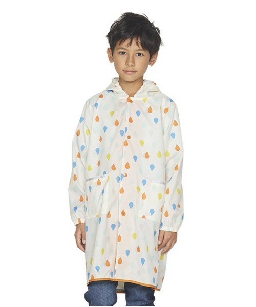 Wpc.（ダブリュピーシー）の「ワールドパーティー W.P.C KIDS PONCHO WKRレインコート（レインコート/ポンチョ・キッズ・ネイビー/カーキ/ピンク/その他2/その他3/その他4/ライトベージュ/その他6/その他7・M/L）」の6枚目の写真