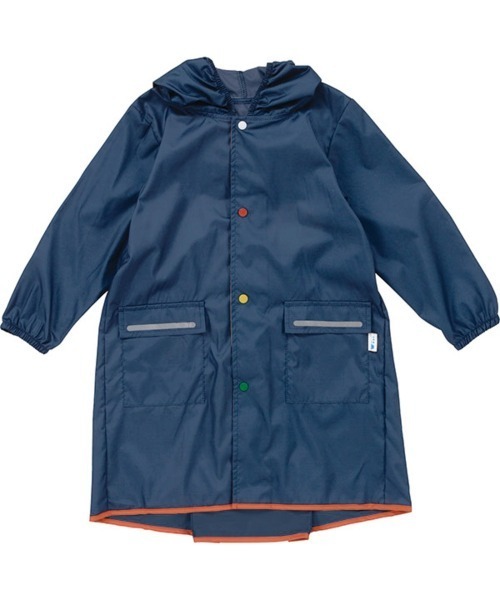 Wpc.（ダブリュピーシー）の「ワールドパーティー W.P.C KIDS PONCHO WKRレインコート（レインコート/ポンチョ・キッズ・ネイビー/カーキ/ピンク/その他2/その他3/その他4/ライトベージュ/その他6/その他7・M/L）」の3枚目の写真