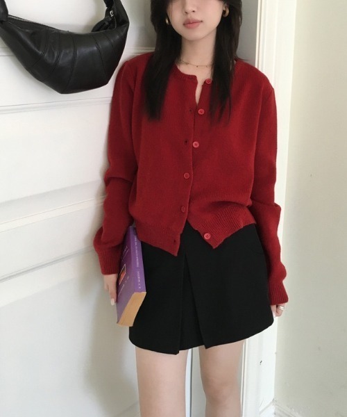 gossip！ロサンゼルス（ゴシップロサンゼルス）の「フェミニン　モードショートキュロットスカート（その他パンツ・レディース・グレー/ブラック/ホワイト・M/S）」の5枚目の写真