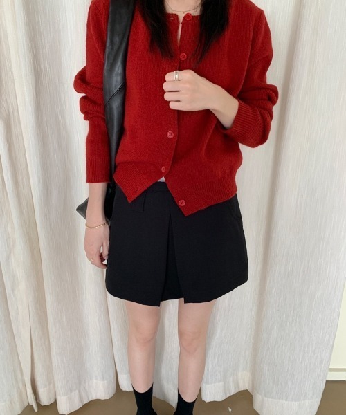 gossip！ロサンゼルス（ゴシップロサンゼルス）の「フェミニン　モードショートキュロットスカート（その他パンツ・レディース・グレー/ブラック/ホワイト・M/S）」の8枚目の写真