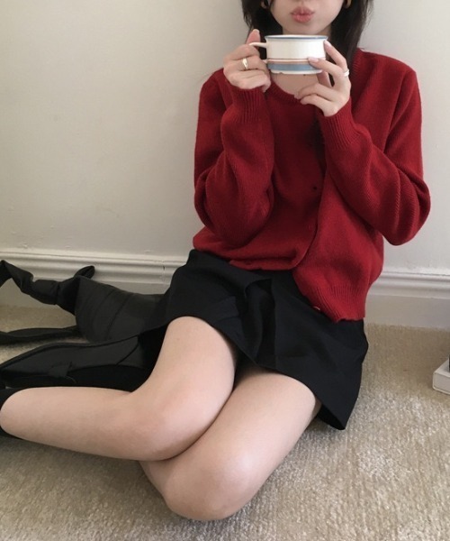 gossip！ロサンゼルス（ゴシップロサンゼルス）の「フェミニン　モードショートキュロットスカート（その他パンツ・レディース・グレー/ブラック/ホワイト・M/S）」の15枚目の写真