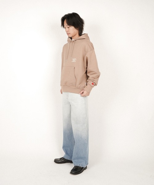 #Re:room（リルーム）の「グラデーションカラーハイウエストバギーデニム（デニムパンツ・メンズ・ライトブラック/ライトブルー・SMALL/MEDIUM/LARGE）」の19枚目の写真