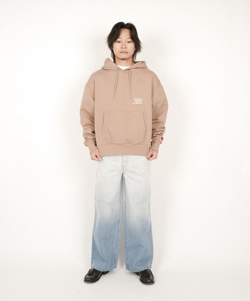 #Re:room（リルーム）の「グラデーションカラーハイウエストバギーデニム（デニムパンツ・メンズ・ライトブラック/ライトブルー・SMALL/MEDIUM/LARGE）」の20枚目の写真