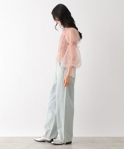 Heather(ヘザー)の「KUROKI ストレートデニムパンツ 323399(デニムパンツ・レディース・グレー/ライトブルー・S/M)」の4枚目の写真