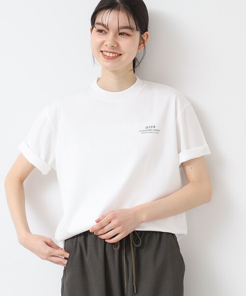 Dessin / デッサン 【ユニセックス】ポイントロゴTシャツ セール】【ユニセックス】ポイントロゴTシャツ（Tシャツ