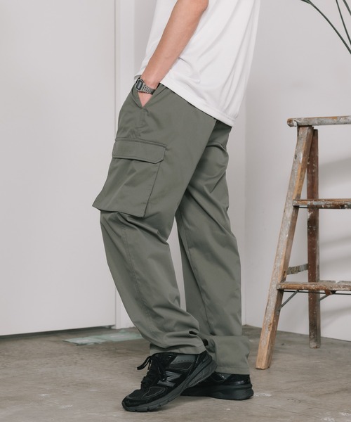 SKKONE(スコーネ)の「SKKONE/スコーネ リラックスカーゴパンツ メンズ 夏物 夏服(カーゴパンツ・メンズ・オリーブ/ブラック/ブラウン・L/M/LL)」の11枚目の写真