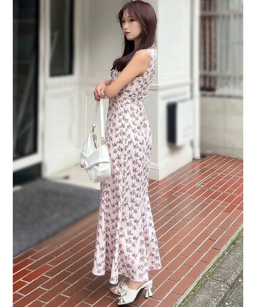 RESEXXY（リゼクシー）の「ピンタックブルームワンピース（ワンピース・レディース・ブラック/ホワイト/ピンク・FREE）」の9枚目の写真