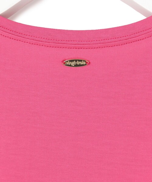 23区(ニジュウサンク)の「【洗える】ハイエンド クルーネック Tシャツ(Tシャツ/カットソー・レディース・ホワイト系/ダークブラウン系/ローズ系/ブラック系・38/40)」の16枚目の写真