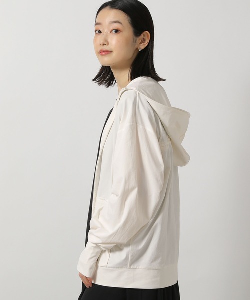 LAKOLE(ラコレ)の「【多機能ウェア】ラッシュガードフードパーカー / 291767(ラッシュガード・レディース・モカ/オフホワイト/チャコールグレー・FREE)」の15枚目の写真