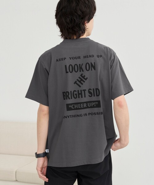 coen(コーエン)の「【WELLTECT】プリントTシャツ ー吸水速乾/接触冷感/UVカット/遮熱ー(Tシャツ/カットソー・メンズ・ダークグレー/その他1/その他2/ダークブラウン/ブラック・S/M/L/XL)」の2枚目の写真