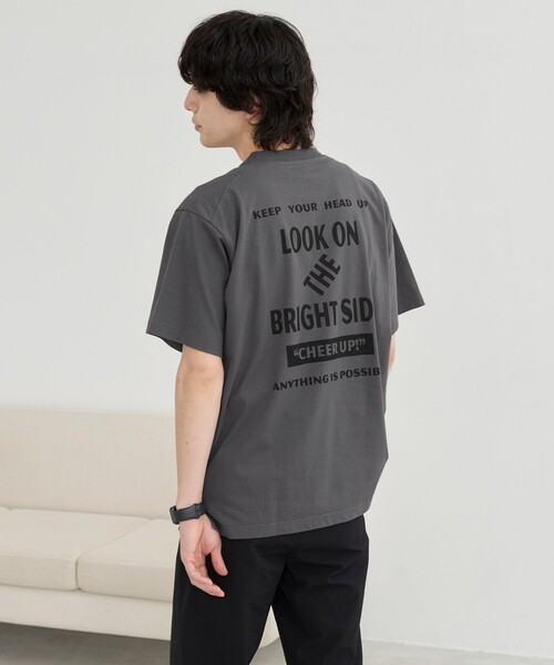 coen(コーエン)の「【WELLTECT】プリントTシャツ ー吸水速乾/接触冷感/UVカット/遮熱ー(Tシャツ/カットソー・メンズ・ダークグレー/その他1/その他2/ダークブラウン/ブラック・S/M/L/XL)」の14枚目の写真