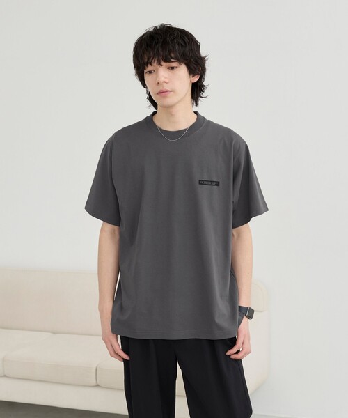 coen(コーエン)の「【WELLTECT】プリントTシャツ ー吸水速乾/接触冷感/UVカット/遮熱ー(Tシャツ/カットソー・メンズ・ダークグレー/その他1/その他2/ダークブラウン/ブラック・S/M/L/XL)」の16枚目の写真